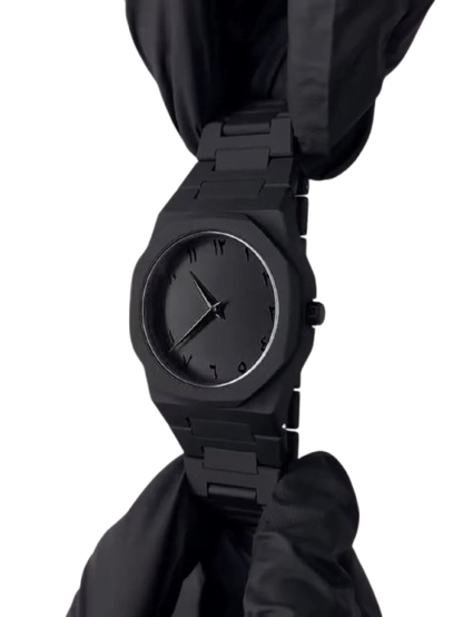 Black Arabic Aura Watch